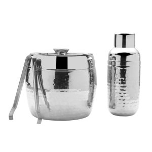 Hammered 3 Piece Bar Tool Set