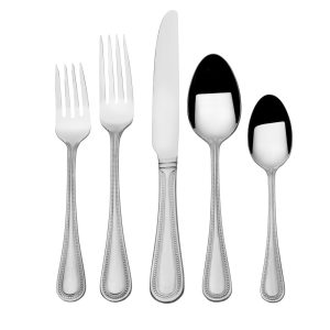 Continental Bead 20 Piece Flatware Set. Service for 4