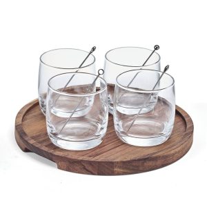 Glenwood 9 Piece Double Old Fashioned Bar Set
