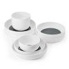 Austyn 9 Piece Dinnerware Bowl Set. Service for 3