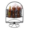Band and Stripe Swivel Hostess Buffet Storage Caddy