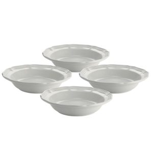 French Countryside® Set of 4 Rim Soup Pasta Bowls
