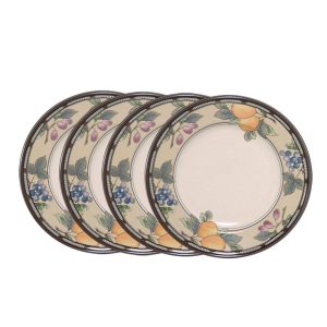 Garden Harvest® Bread and Butter Plates. Set of 4
