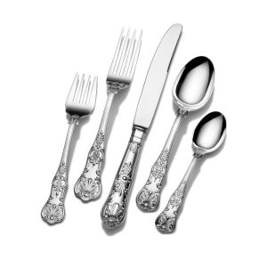 Queens 65 Piece Flatware Set. Service for 12