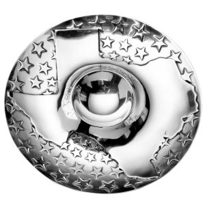 Texas Chip and Dip with Stars Serve Bowl